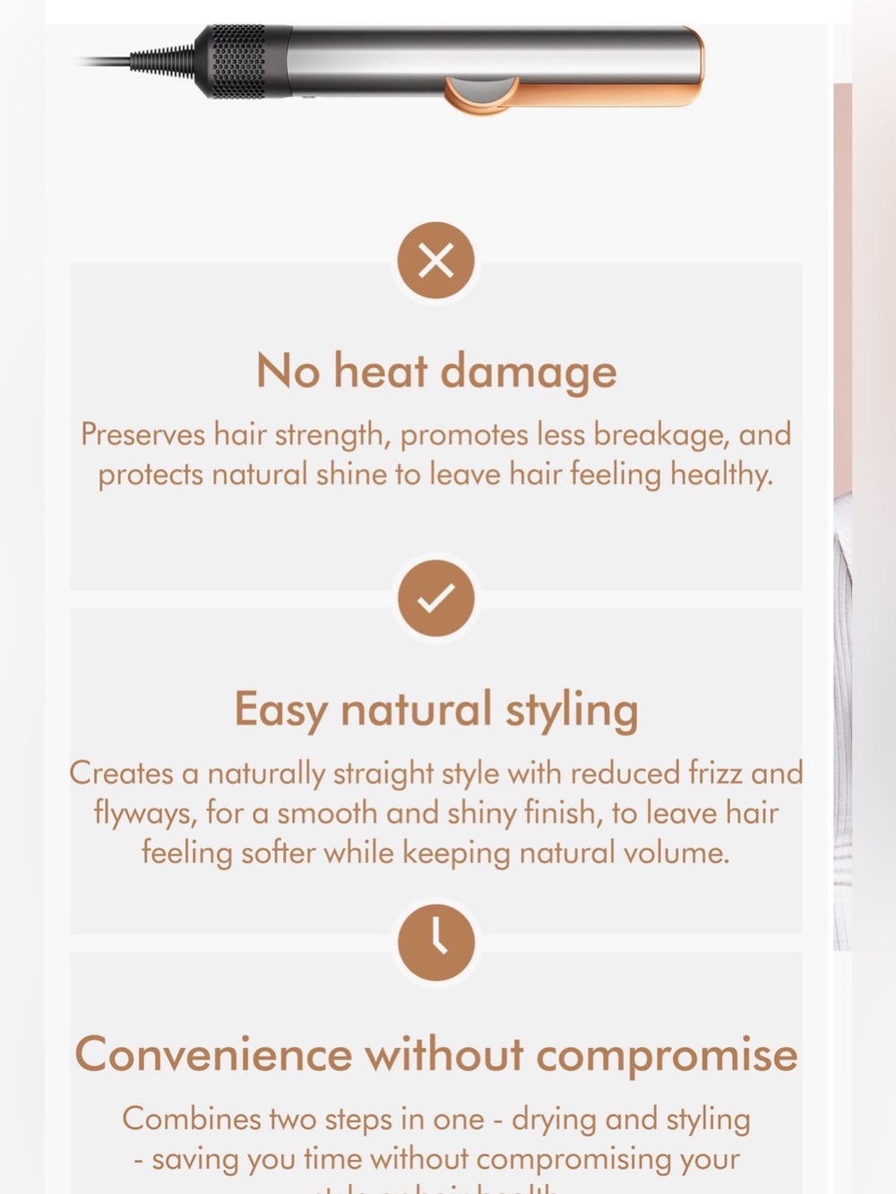 Dyson Airstraight Hair Straightener - Picture 10 of 11